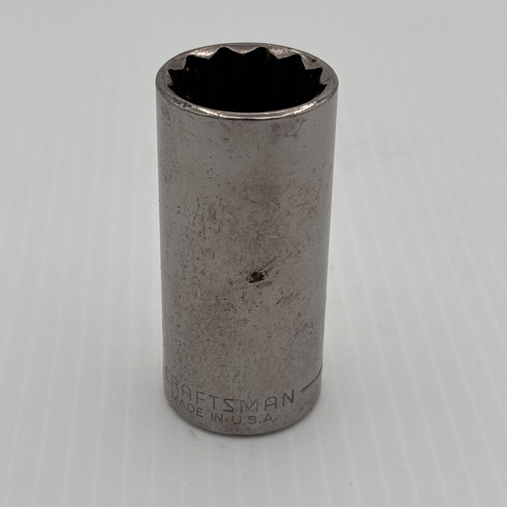 Craftsman 3/8" drive 7/8" 43319 inverted G2 series deep well 12 Point socket